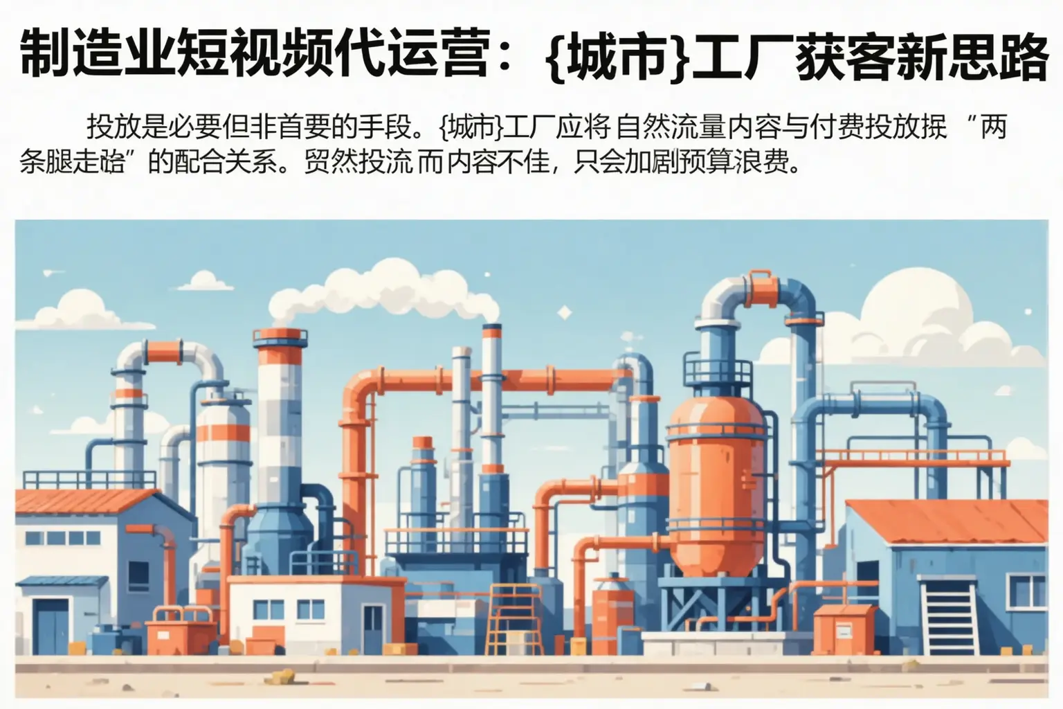 制造业短视频代运营：青龙工厂获客新思路